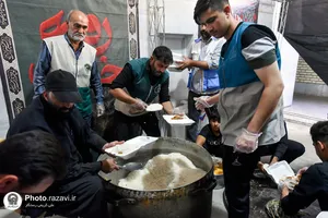خدمت رسانی به زائران اربعین حسینی در مرز دوغارون
