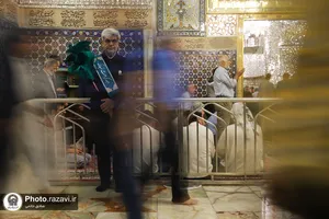 حال و هوای حرم مطهر رضوی در آستانه ولادت امام رضا علیه&zwnj;السلام