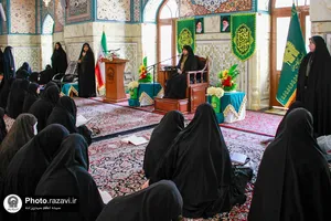 مراسم جشن میلاد حضرت علی(علیه&zwnj;السلام) در رواق نجمه خاتون