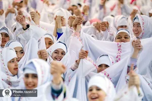 جشن تکلیف 800 دانش&zwnj;آموز دختر