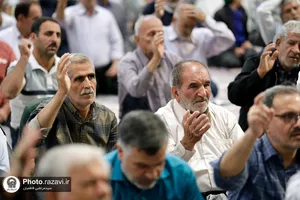 جشن میلاد پیامبر اکرم و امام صادق علیهما السلام در رواق امام خمینی حرم مطهر رضوی