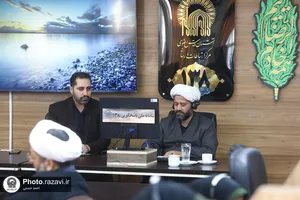 حضور جانشین معاون تبلیغات اسلامی حرم مطهر رضوی در سامانه 138
