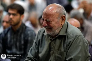 مراسم شهادت امام باقر علیه السلام در رواق امام خمینی(ره) حرم مطهر رضوی