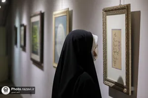 افتتاح نمایشگاه خوشنویسی آوای خط در نگارخانه رضوان