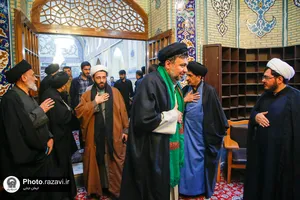 مجلس ترحیم حجت الاسلام والمسلمین سید جعفر طباطبایی در دانشگاه علوم اسلامی رضوی