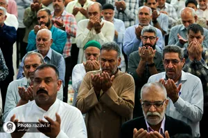 اقامه نماز عید سعید قربان در حرم مطهر رضوی-2