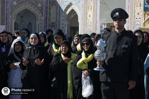 تشرف زائران کشور ترکیه به حرم مطهر رضوی