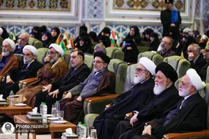 آیین افتتاحیه چهل&zwnj;ویکمین دوره مسابقات بین&zwnj;المللی قرآن در حرم رضوی