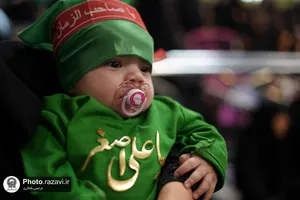 همایش "شیرخوارگان حسینی" در حرم مطهر رضوی-1