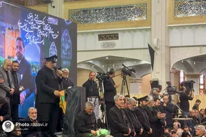 گرامیداشت شهدای سانحه بالگرد رئیس جمهور و هیئت همراه در تبریز