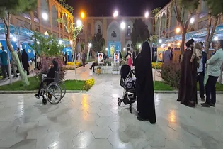 «مسیر نور در خیرات‌خان؛ روایت روشنایی در نمایشگاه مدرسه‌ای»