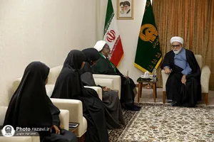 دیدار تولیت آستان قدس رضوی با شیخ ابراهیم زکزاکی