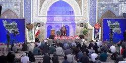 شبی معنوی در حرم رضوی؛ برگزاری آیین «شکوه رضوان» در حرم مطهر رضوی