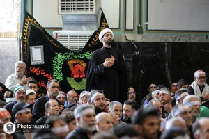 هیئت عزاداران استان گلستان در حسینیه حرم