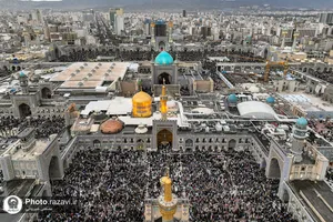 مراسم تحویل سال 1403 در حرم مطهر رضوی - 1