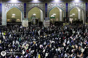 مراسم احیا شب بیست و یکم ماه مبارک رمضان در حرم مطهر رضوی - 2