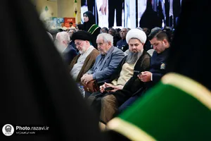 مراسم اهتزاز بزرگ&zwnj;ترین پرچم رضوی-٢