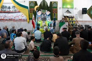 توزیع افطار متبرک حضرت در مساجد مشهد