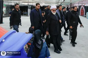 بازدید تولیت آستان قدس رضوی از مواکب بنیاد کرامت رضوی