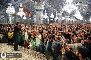 مراسم &laquo;استغاثه&raquo; در حرم مطهر رضوی