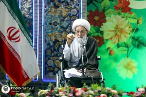 سخنرانی رهبر شیعیان بحرین در حرم مطهر رضوی