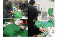 رکوردشکنی خیاط‌خانه حرم رضوی در تولید ۹ هزار دست لباس برای همایش شیرخوارگان حسینی