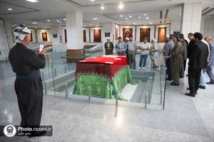 تشرف جمعی از موکب داران اهل سنت آذربایجان غربی به حرم مطهر رضوی