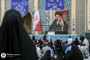 مراسم سخنرانی نوروزی رهبر معظم انقلاب اسلامی در حرم مطهر رضوی - 1