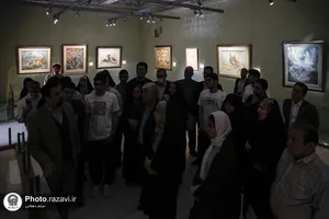 بازدید رتبه&zwnj;های برتر کنکور سراسری و نخبگان علمی کشور از بخش&zwnj;های مختلف حرم امام رضا علیه&zwnj;السلام
