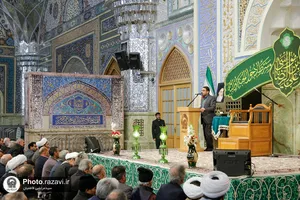 تشرف کاروان زیارت اولی&zwnj;های آذربایجان شرقی به حرم مطهر رضوی