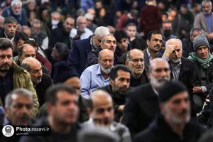مراسم گرامیداشت حماسه ٩ دی در حرم مطهر رضوی - 3