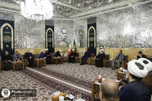 دیدار اعضای فراکسیون قرآن و زیارت مجلس شورای اسلامی با تولیت آستان قدس رضوی