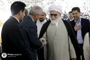دیدار ۱۱۴ زوج دانشجوی دانشگاه&zwnj;های مشهد با تولیت آستان قدس رضوی
