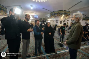 پوشش رسانه ای مراسم شب قدر حرم مطهر رضوی