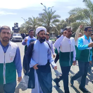 حضور خادمیاران رضوی شرق استان کرمان (ریگان) در راهپیمایی روز قدس/ گزارش تصویری