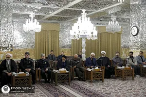 دیدار اعضای ستاد بزرگداشت دهه کرامت با تولیت آستان قدس رضوی