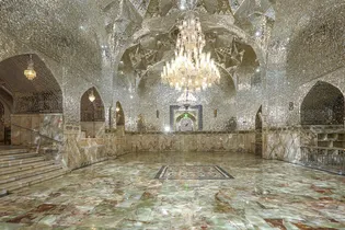 عکس با کیفیت : رواق دارالسلام حرم امام رضا علیه السلام