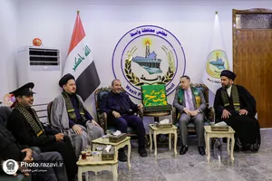 دیدار سفیران امام رئوف علیه&zwnj;السلام با مسئولین ارشد استان واسط عراق