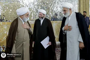 دیدار اساتید مدرسه تابستانی دارالعلم با تولیت آستان قدس رضوی