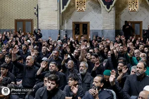 عزاداری ایام پایانی ماه صفر در حرم مطهر رضوی-3