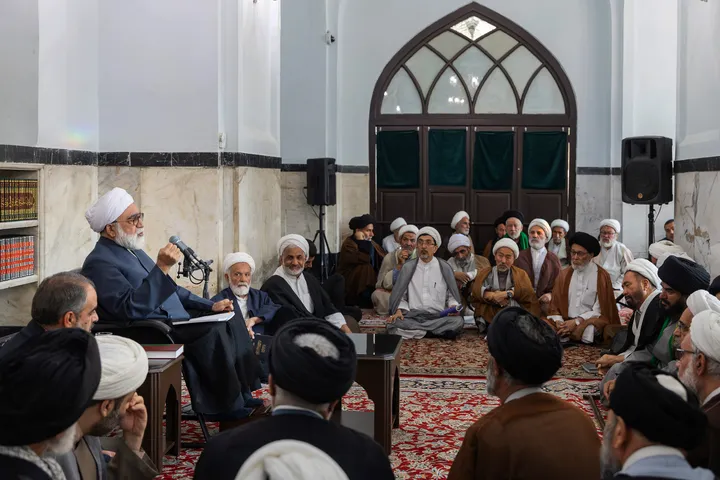 نخستین جلسه درس خارج فقه تولیت آستان قدس رضوی