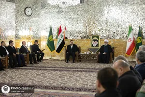 دیدار نخست وزیر عراق با تولیت آستان قدس رضوی