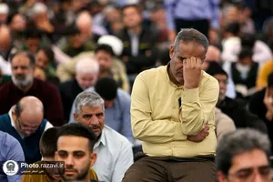 حال و هوای حرم مطهر رضوی در لیلةالرغائب