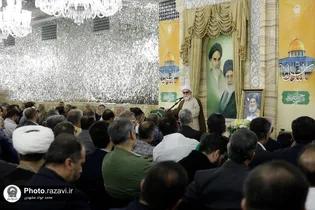 پیروزی جبهه حق و تحقق آرمان مقاومت سنت و قضاى حتمى الهی‌ است