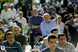 حال و هوای حرم مطهر رضوی در شب عید غدیر
