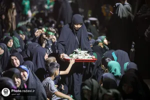 مراسم عزاداری شب شهادت حضرت رقیه در مشهد-1