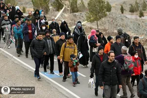 پیاده روی خانوادگی کارکنان آستان قدس رضوی
