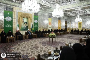 دیدار جمعی از بانوان نخبه رشته&zwnj;های پزشکی و دانشگاهی با تولیت آستان قدس رضوی