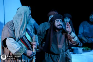 نمایش آئینی &laquo;آهوان&raquo;