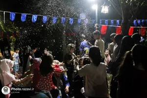 جشن شب عید غدیر در مجموعه فرهنگی شهدا
